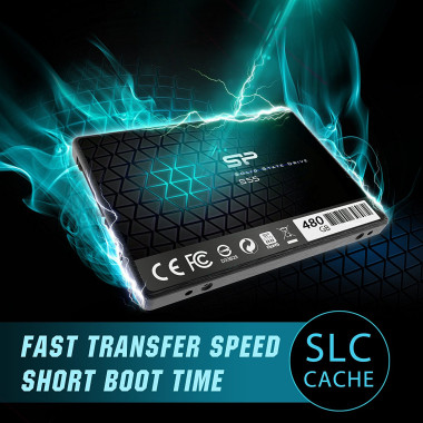 Silicon Power Slim S55 480 Go 2.5" Série ATA III TLC