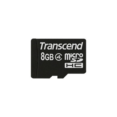 Transcend TS8GUSDC4 mémoire flash 8 Go MicroSDHC Classe 4