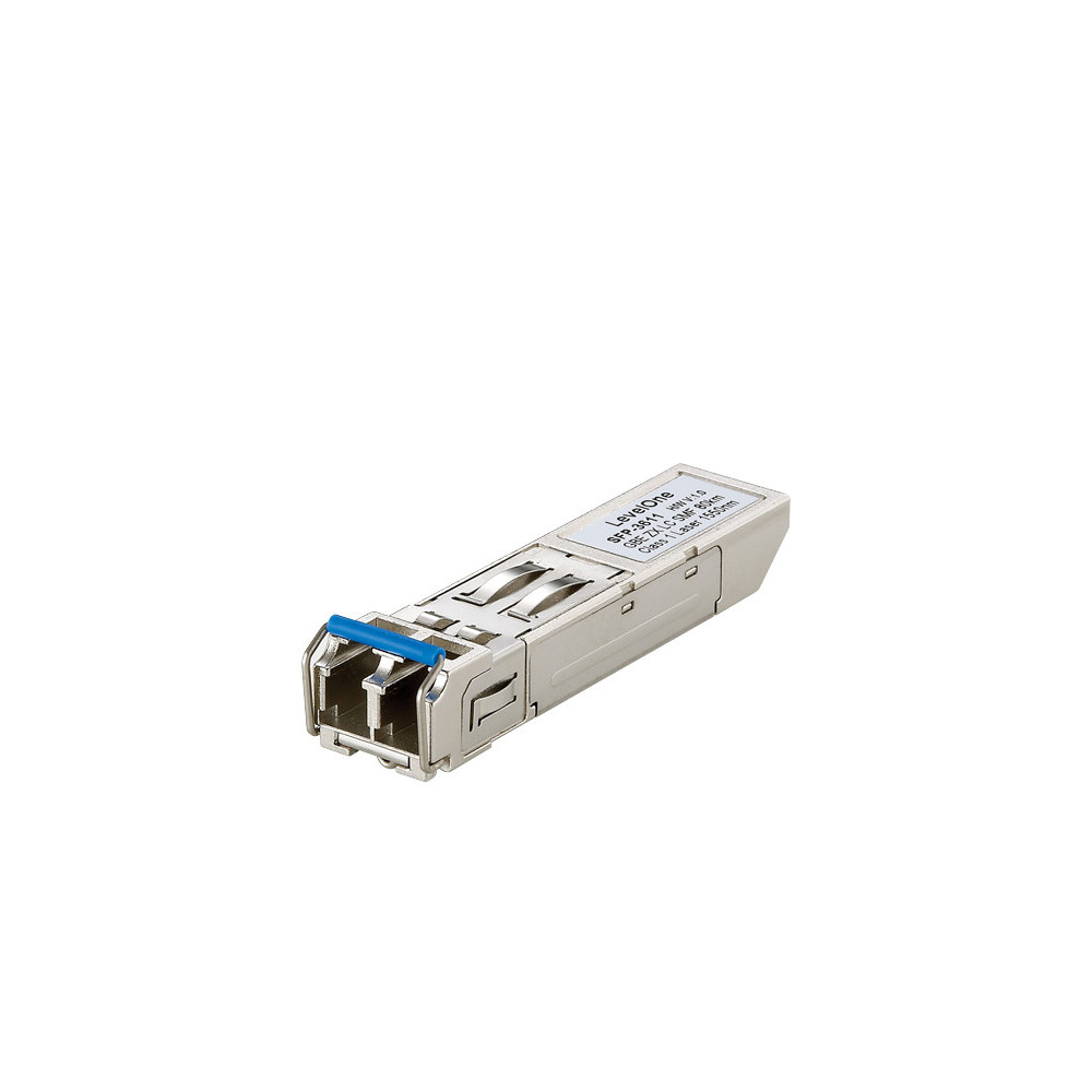 LevelOne SFP-3611 module émetteur-récepteur de réseau Fibre optique 1250 Mbit s 1550 nm LevelOne SFP-3611 module émetteur-récepteur de réseau Fibre optique 1250 Mbit s 1550 nm