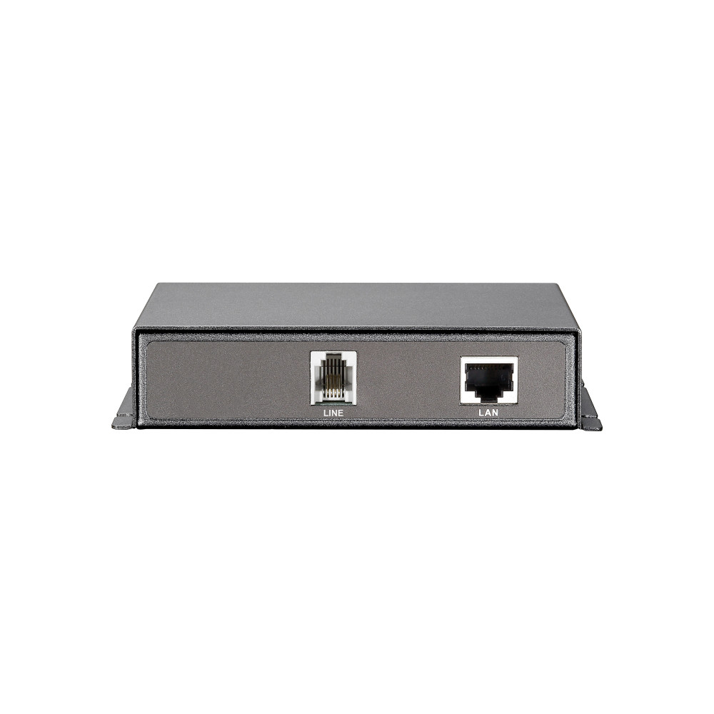 LevelOne POT-0100 prolongateur réseau Répéteur réseau Noir