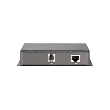 LevelOne POT-0100 prolongateur réseau Répéteur réseau Noir
