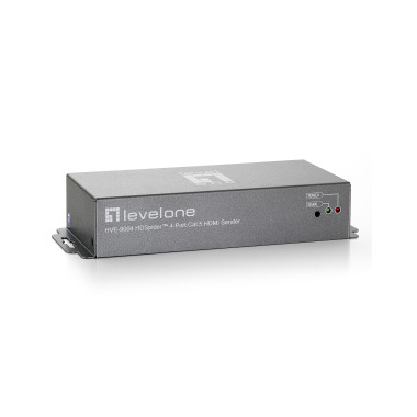 LevelOne HVE-9004 extension audio video Émetteur AV Gris
