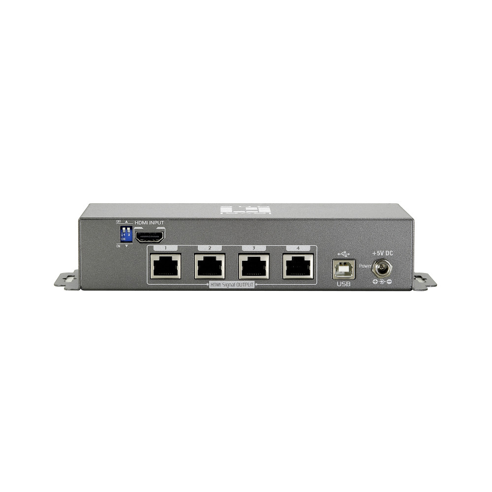 LevelOne HVE-9004 extension audio video Émetteur AV Gris