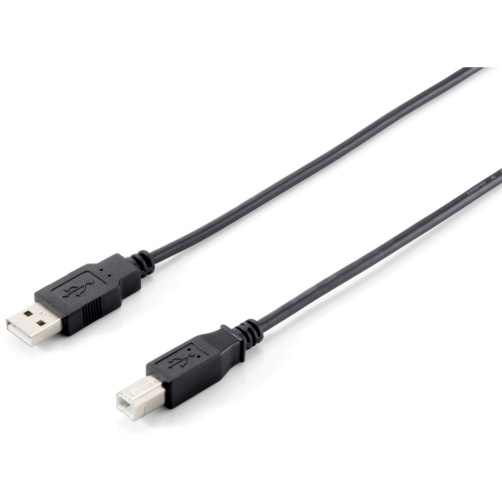 Equip 128861 câble USB USB 2.0 3 m USB A USB B Noir Equip 128861 câble USB USB 2.0 3 m USB A USB B Noir