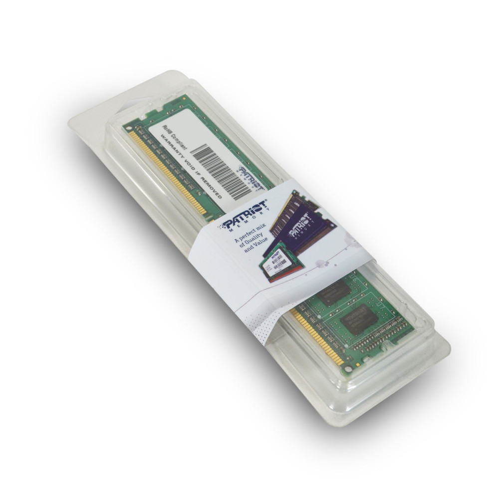 Patriot Memory DDR3 8GB PC3-12800 (1600MHz) DIMM module de mémoire 8 Go 1 x 8 Go