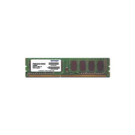 Patriot Memory 4GB PC3-12800 module de mémoire 4 Go 1 x 4 Go DDR3 1600 MHz