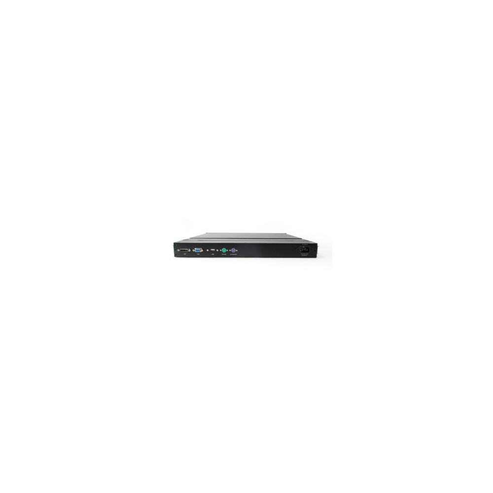 LevelOne KVM-0115US support d'ordinateurs 38,1 cm (15") 1024 x 1786 pixels Noir 1U