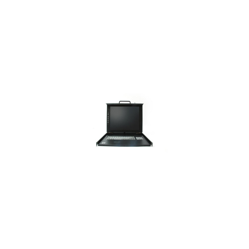 LevelOne KVM-0117DE support d'ordinateurs 43,2 cm (17") 1280 x 1024 pixels Noir 1U