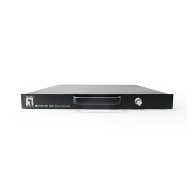 LevelOne KVM-0117DE support d'ordinateurs 43,2 cm (17") 1280 x 1024 pixels Noir 1U