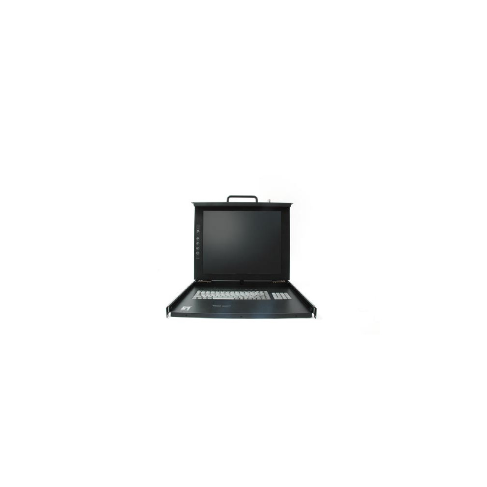 LevelOne KVM-0217US support d'ordinateurs 43,2 cm (17") 1280 x 1024 pixels Métal 1U