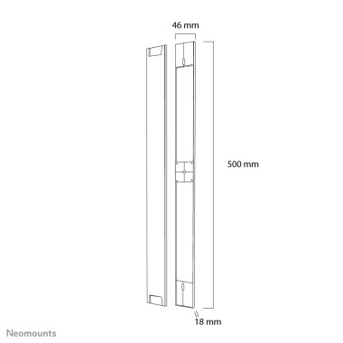 Neomounts cache-câble
