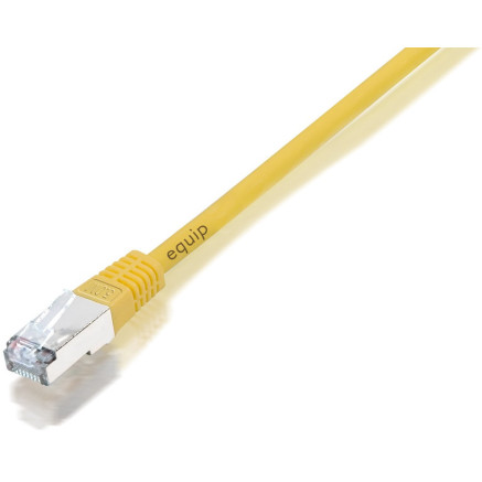 Equip 225461 câble de réseau Jaune 2 m Cat5e F UTP (FTP)