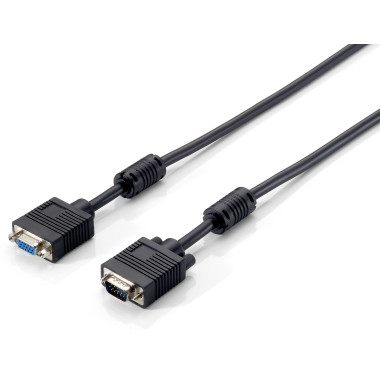 Equip 118805 câble VGA 15 m VGA (D-Sub) Noir