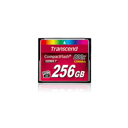 Transcend 256GB 800x CF 256 Go CompactFlash