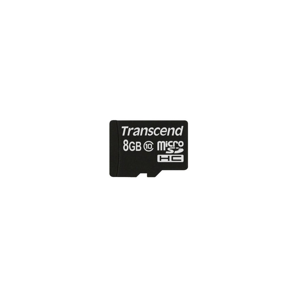 Transcend TS8GUSDC10 mémoire flash 8 Go MicroSDHC NAND Classe 10 Transcend TS8GUSDC10 mémoire flash 8 Go MicroSDHC NAND Classe 10