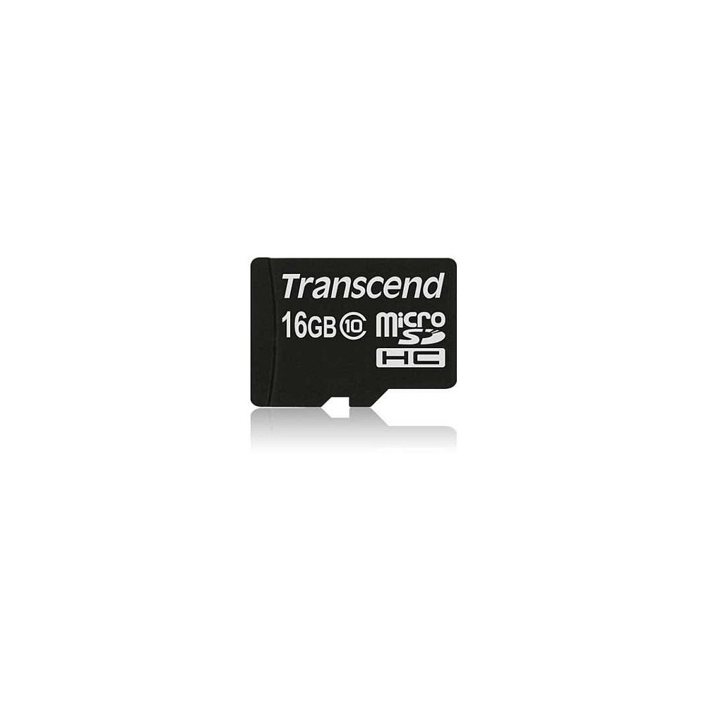 Transcend TS16GUSDC10 mémoire flash 16 Go MicroSDHC NAND Classe 10 Transcend TS16GUSDC10 mémoire flash 16 Go MicroSDHC NAND Classe 10