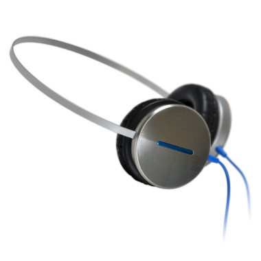 GIGABYTE FLY écouteur casque Écouteurs Avec fil Arceau Musique Noir, Bleu, Argent