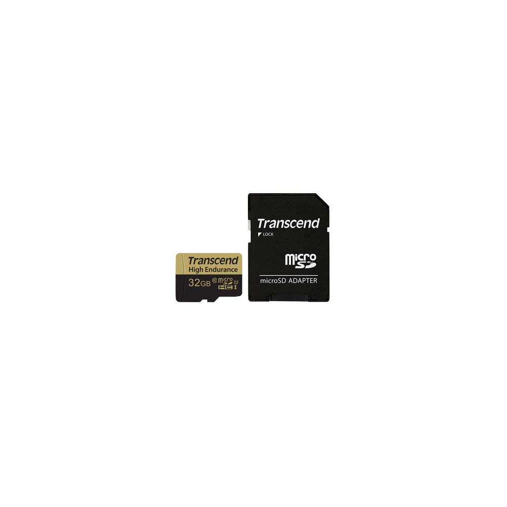 Transcend TS32GUSDHC10V mémoire flash 32 Go MicroSDHC MLC Classe 10