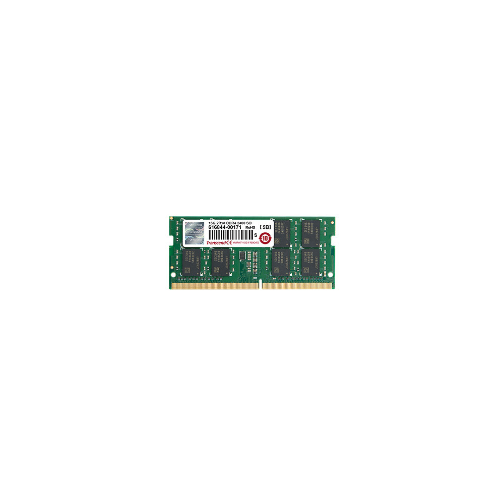 Transcend TS1GSH64V4H module de mémoire 8 Go 2 x 8 Go DDR4 2400 MHz Transcend TS1GSH64V4H module de mémoire 8 Go 2 x 8 Go DDR4 2400 MHz