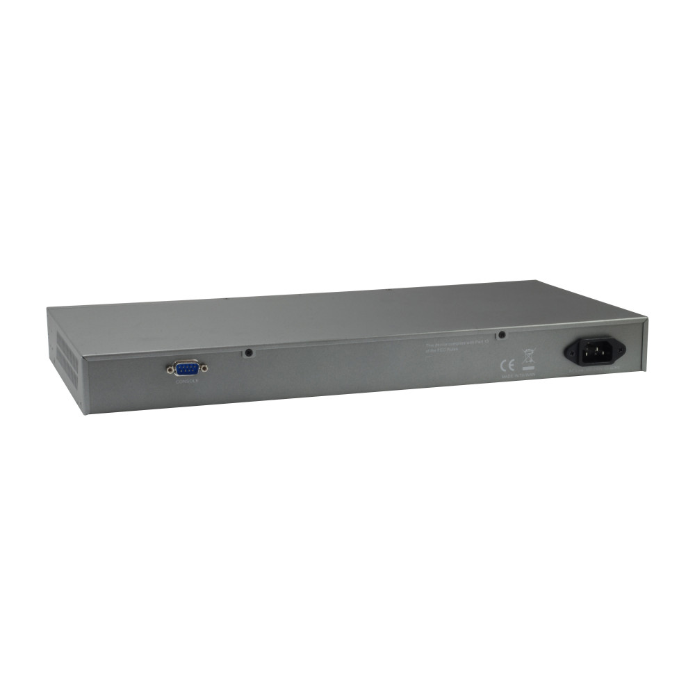 LevelOne GTP-2881 commutateur réseau Géré L3 Gigabit Ethernet (10 100 1000) Connexion Ethernet, supportant l'alimentation via