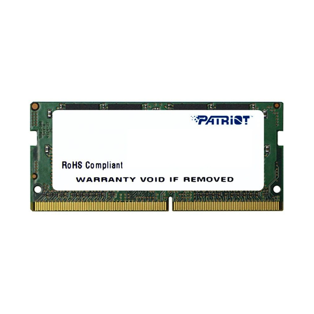 Patriot Memory 8GB DDR4 2400MHz module de mémoire 8 Go 1 x 8 Go Patriot Memory 8GB DDR4 2400MHz module de mémoire 8 Go 1 x 8 Go