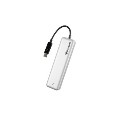 Transcend JetDrive 825 Technologie Thunderbolt 240 Go Argent