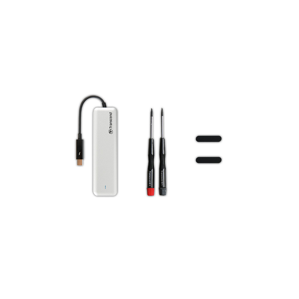 Transcend JetDrive 855 Technologie Thunderbolt 960 Go Argent