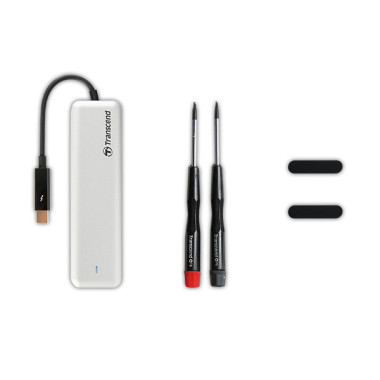 Transcend JetDrive 855 Technologie Thunderbolt 960 Go Argent