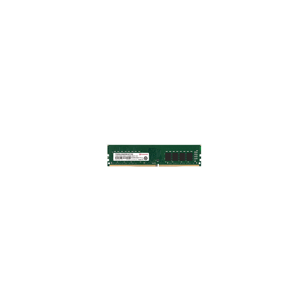 Transcend TS512MLH64V6H module de mémoire 4 Go 1 x 8 Go DDR4 2666 MHz Transcend TS512MLH64V6H module de mémoire 4 Go 1 x 8 Go DDR4 2666 MHz