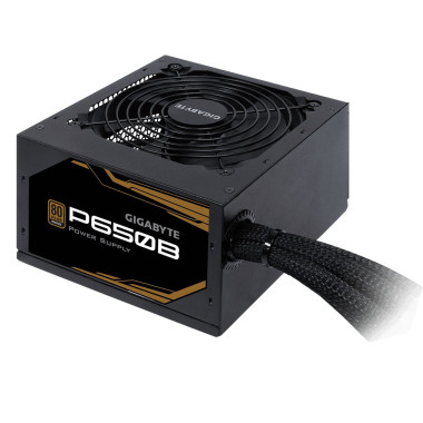 GIGABYTE GP-650B POWER SUPPLY unité d'alimentation d'énergie 650 W 20+4 pin ATX ATX Noir