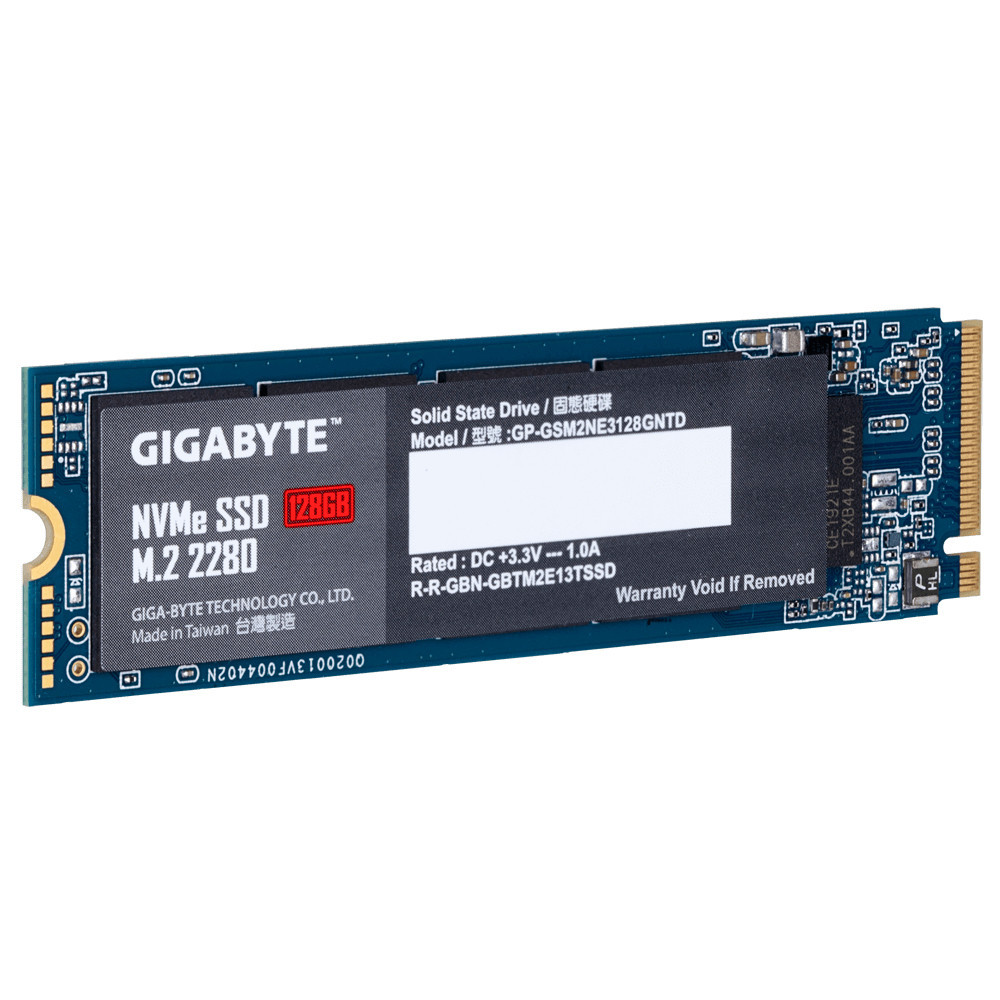 GIGABYTE GP-GSM2NE3128GNTD disque SSD 128 Go M.2 PCI Express 3.0 NVMe GIGABYTE GP-GSM2NE3128GNTD disque SSD 128 Go M.2 PCI Express 3.0 NVMe