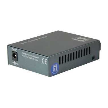 LevelOne FVT-1104 convertisseur de support réseau 100 Mbit s 1310 nm Monomode Noir