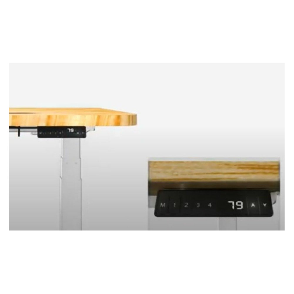 Equip 650820 Cadre de bureau 3 pieds Gris