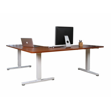 Equip 650820 Cadre de bureau 3 pieds Gris