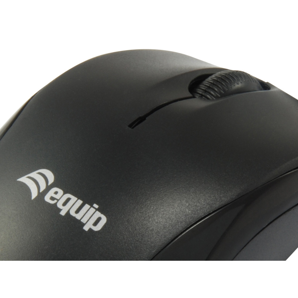 Equip 245103 souris Voyage Ambidextre USB Type-A Optique 1000 DPI