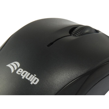 Equip 245103 souris Voyage Ambidextre USB Type-A Optique 1000 DPI