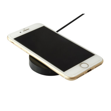Equip 245500 chargeur d'appareils mobiles Smartphone Noir USB Recharge sans fil Charge rapide Intérieure