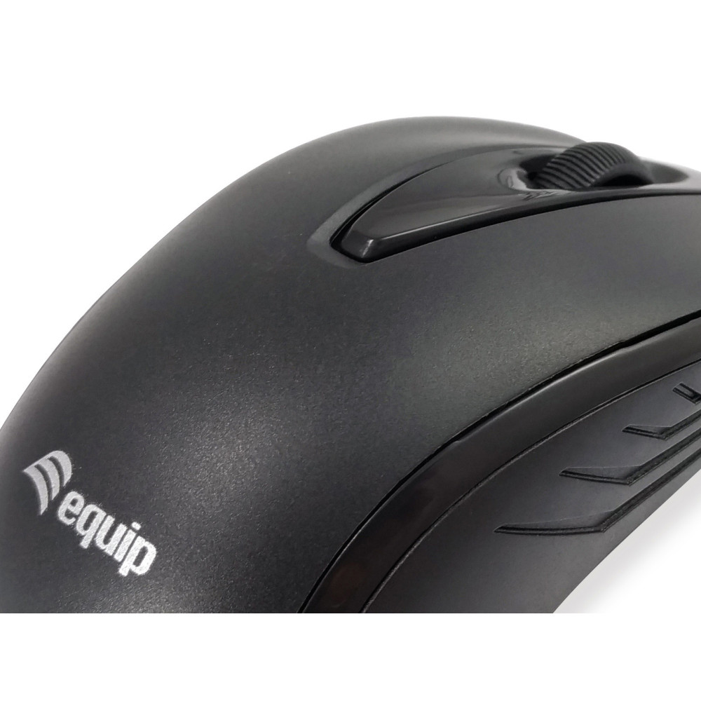 Equip 245107 souris Bureau Ambidextre USB Type-A Optique 1000 DPI