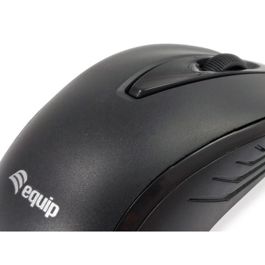 Equip 245107 souris Bureau Ambidextre USB Type-A Optique 1000 DPI
