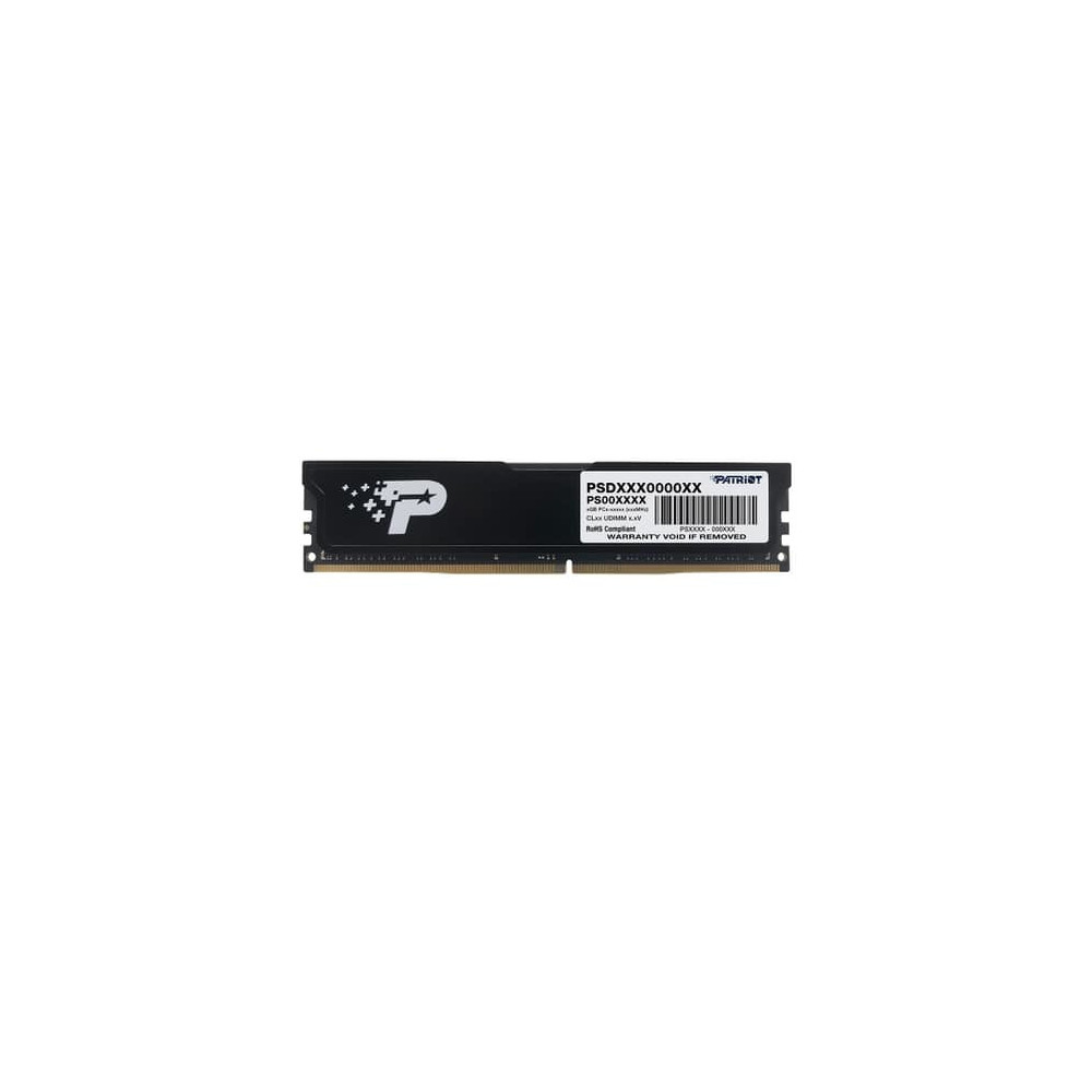 Patriot Memory Signature PSD416G32002 module de mémoire 16 Go 1 x 16 Go DDR4 3200 MHz Patriot Memory Signature PSD416G32002 module de mémoire 16 Go 1 x 16 Go DDR4 3200 MHz