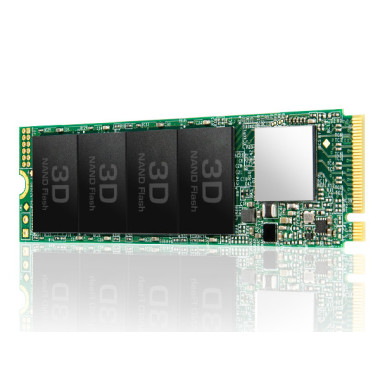 Transcend TS256GMTE112S disque SSD 256 Go M.2 PCI Express NVMe 3D NAND