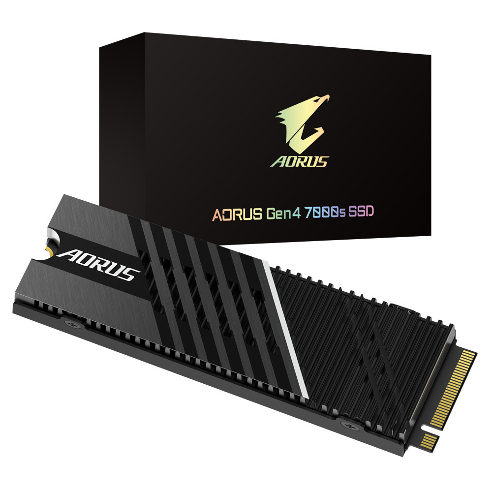 GIGABYTE AORUS Gen4 7000s 1 To M.2 PCI Express 4.0 NVMe 3D TLC NAND GIGABYTE AORUS Gen4 7000s 1 To M.2 PCI Express 4.0 NVMe 3D TLC NAND