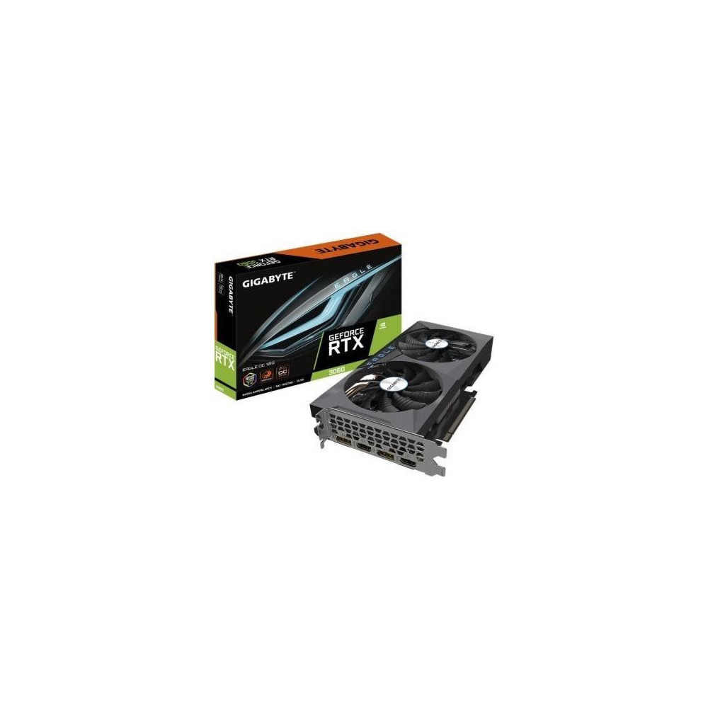 GIGABYTE EAGLE GV-N3060EAGLE-12GD NVIDIA GeForce RTX 3060 12 Go GDDR6