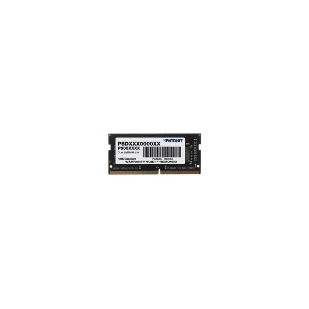 Patriot Memory Signature PSD416G32002S module de mémoire 16 Go 1 x 16 Go DDR4 3200 MHz Patriot Memory Signature PSD416G32002S module de mémoire 16 Go 1 x 16 Go DDR4 3200 MHz