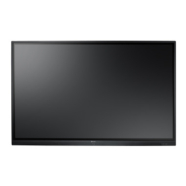 AG Neovo IFP-7502 Écran plat interactif 189,2 cm (74.5") LCD Wifi 350 cd m² 4K Ultra HD Noir Écran tactile Intégré dans le