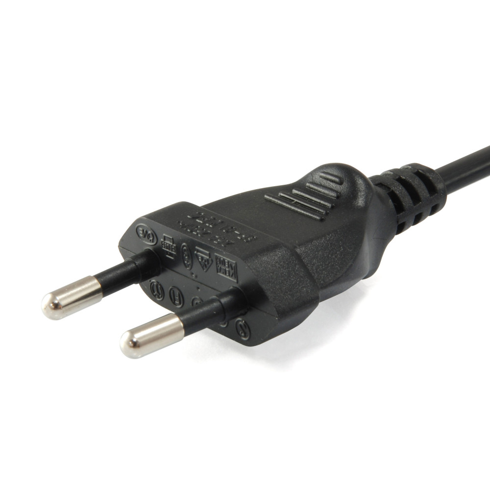 Equip 112161 Noir 3 m Prise d'alimentation type C Coupleur C7