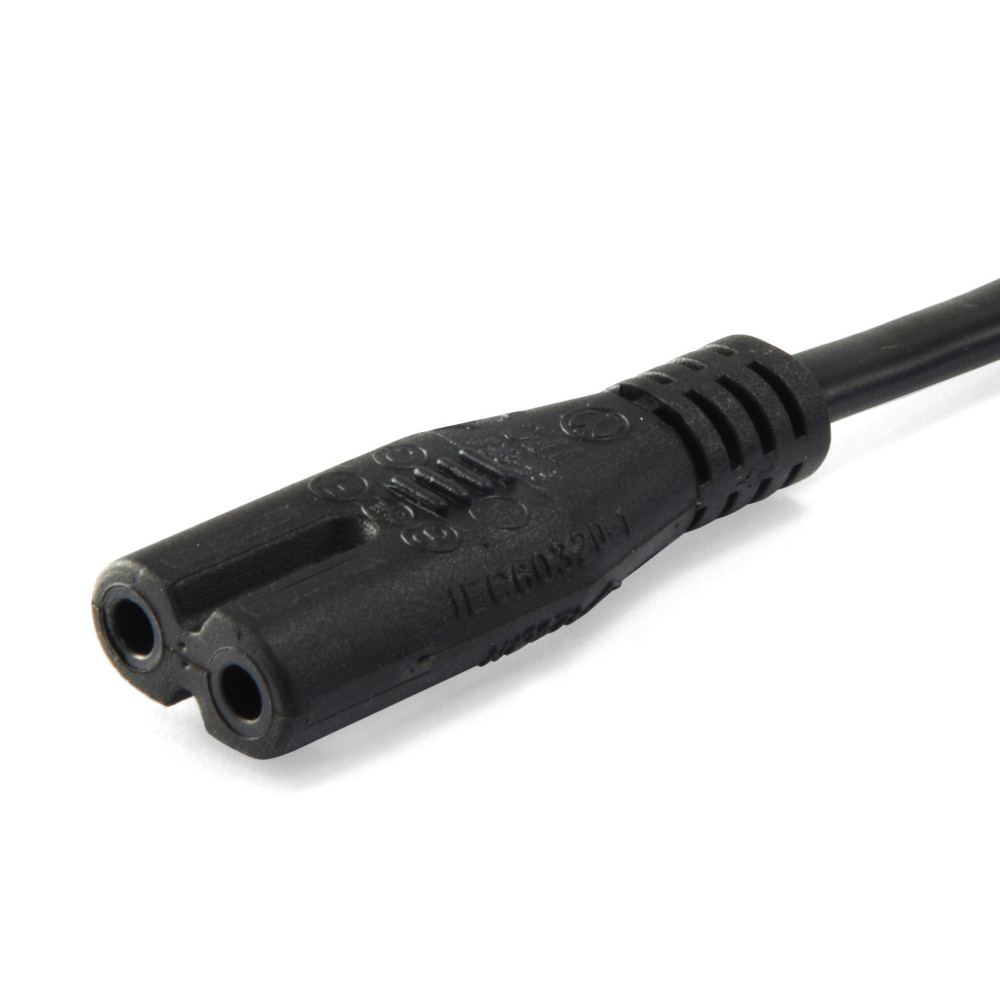 Equip 112161 Noir 3 m Prise d'alimentation type C Coupleur C7