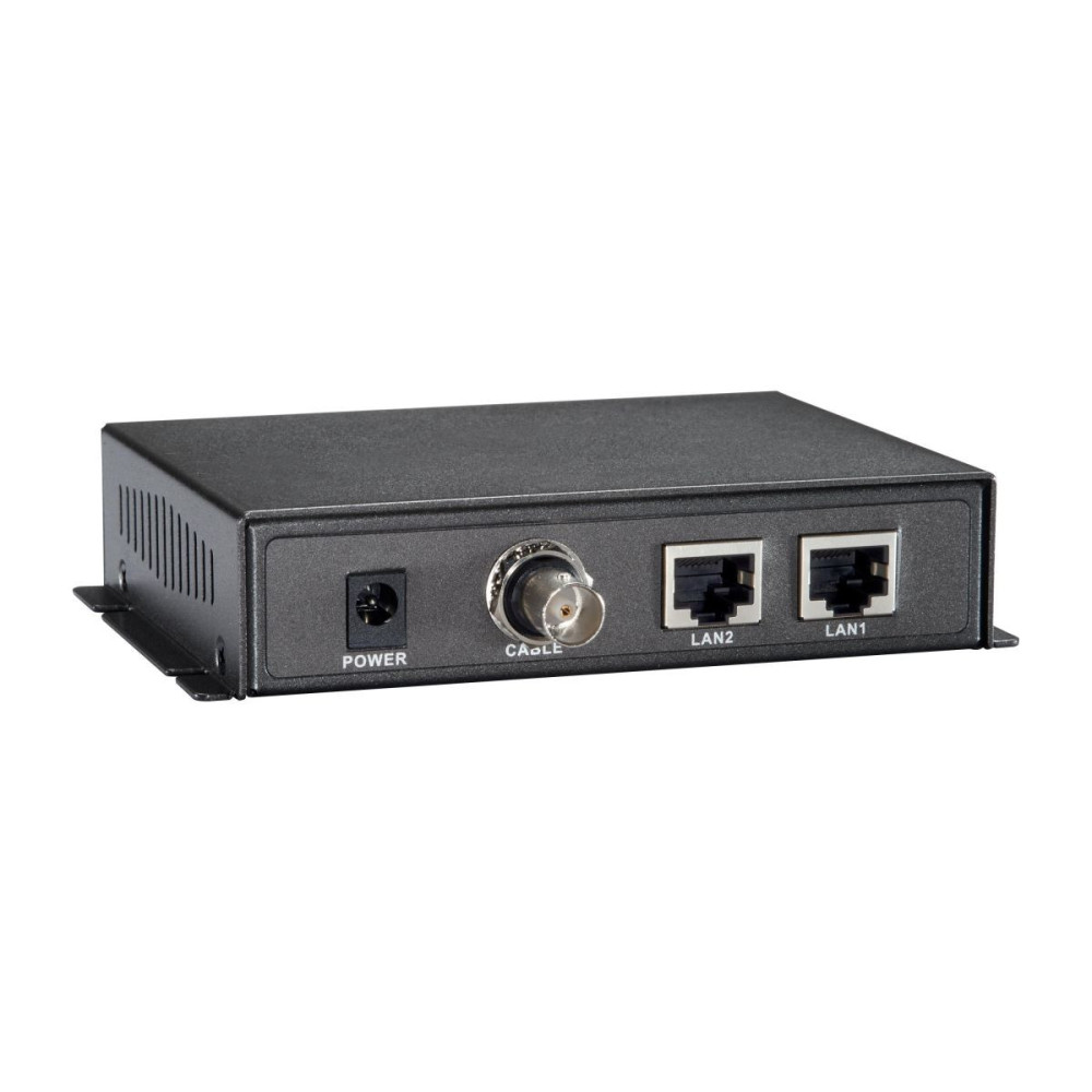 LevelOne VDS-1203 convertisseur de support réseau 100 Mbit s Noir