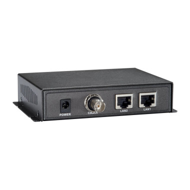 LevelOne VDS-1203 convertisseur de support réseau 100 Mbit s Noir