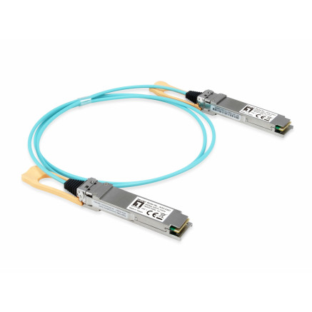 LevelOne AOC-0301 module émetteur-récepteur de réseau Fibre optique 40000 Mbit s QSFP+ 860 nm
